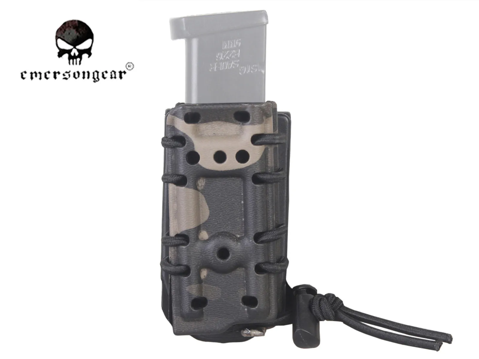 Multicam Black Emerson g-код стиль 9 мм Тактический Подсумок кобура Быстрый mag пистолет военный Быстрый Mag кобура Быстрый модуль EM6406 - Цвет: Multicam Black