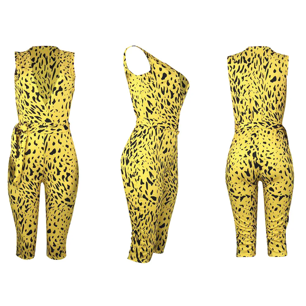 Женский Летний комбинезон с v образным вырезом|Женские комбинезоны| |