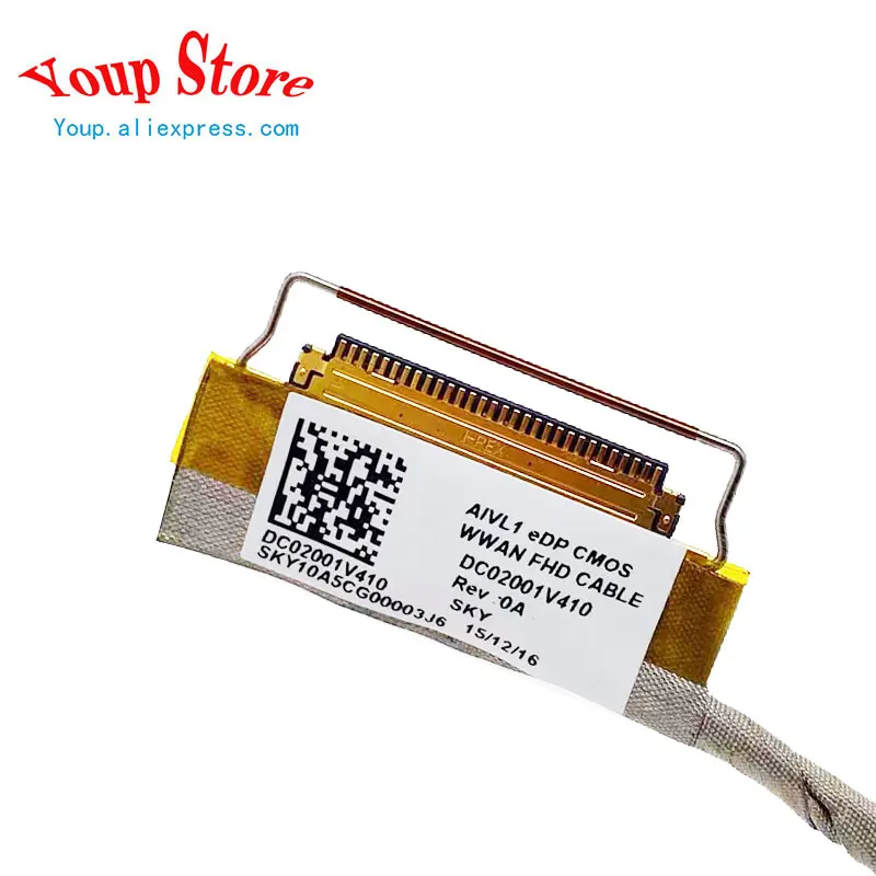 new original for lenovo thinkpad l450 laptop camera cable fhd hd lcd video screen cable 00ht981 dc02001v410 00ht816 dc02001v320 free global shipping