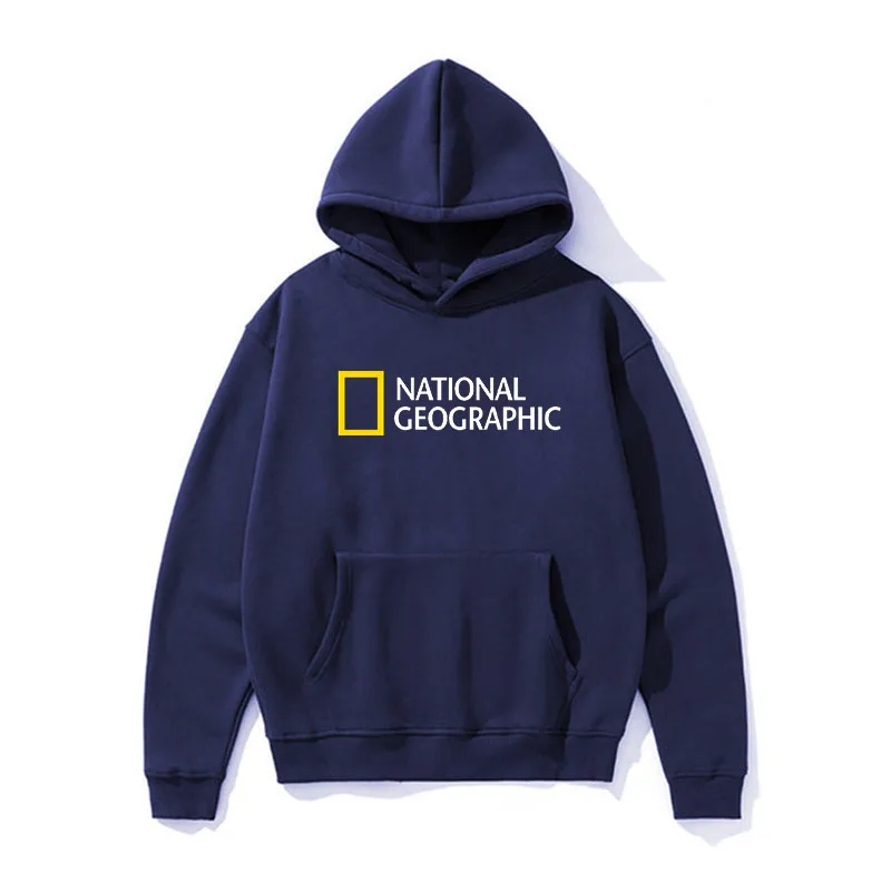 

New men's hooded sweatshirt, fashion sweatshirt, suitable for outdoor, entertainment, measurement and adventure, National Geogra