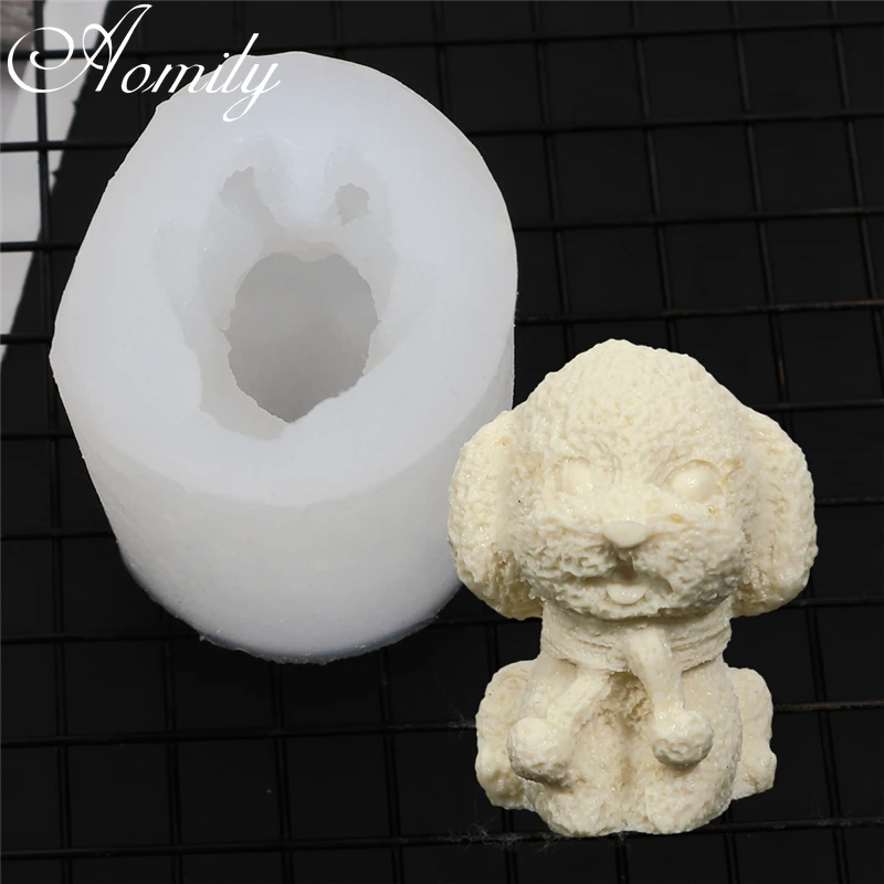 Aomily Bear Teddy Pig Silicone Molds Ice Block Mold Cake Chocolate Wedding Fondant Decorating Tools DIY Tea Decor | Дом и сад