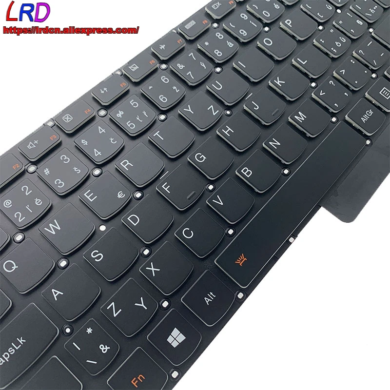 Новая Оригинальная Чешская клавиатура с чешской подсветкой для ноутбука Lenovo Yoga 2