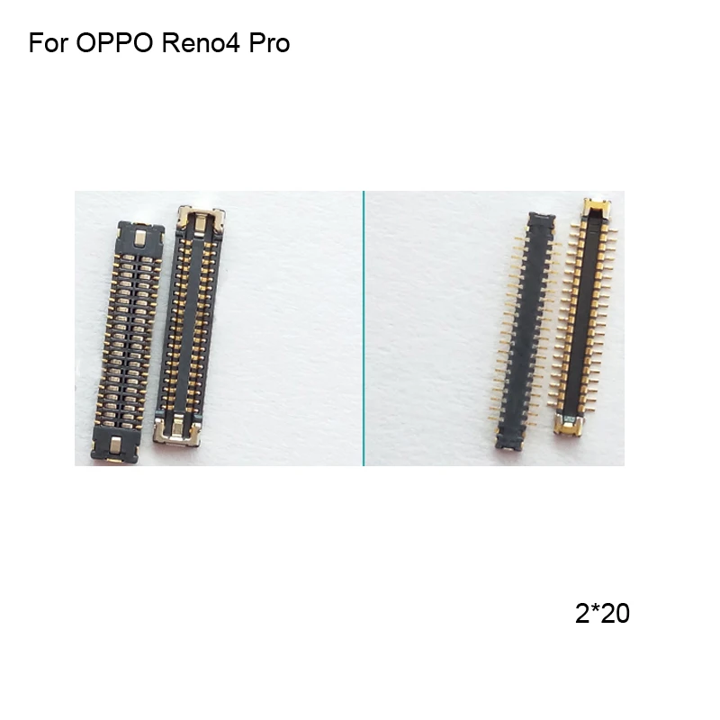 

2PCS Dock Connector Micro USB Charging Port FPC connector For OPPO Reno4 Pro Logic on the flex cable For OPPO Reno 4 Pro