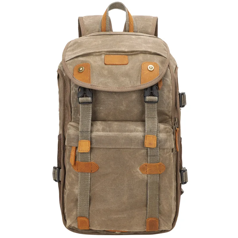 CAREELL-mochila impermeable para cámara C3040, bolso de viaje informal para Canon, Nikon, Sony, trípode DSLR
