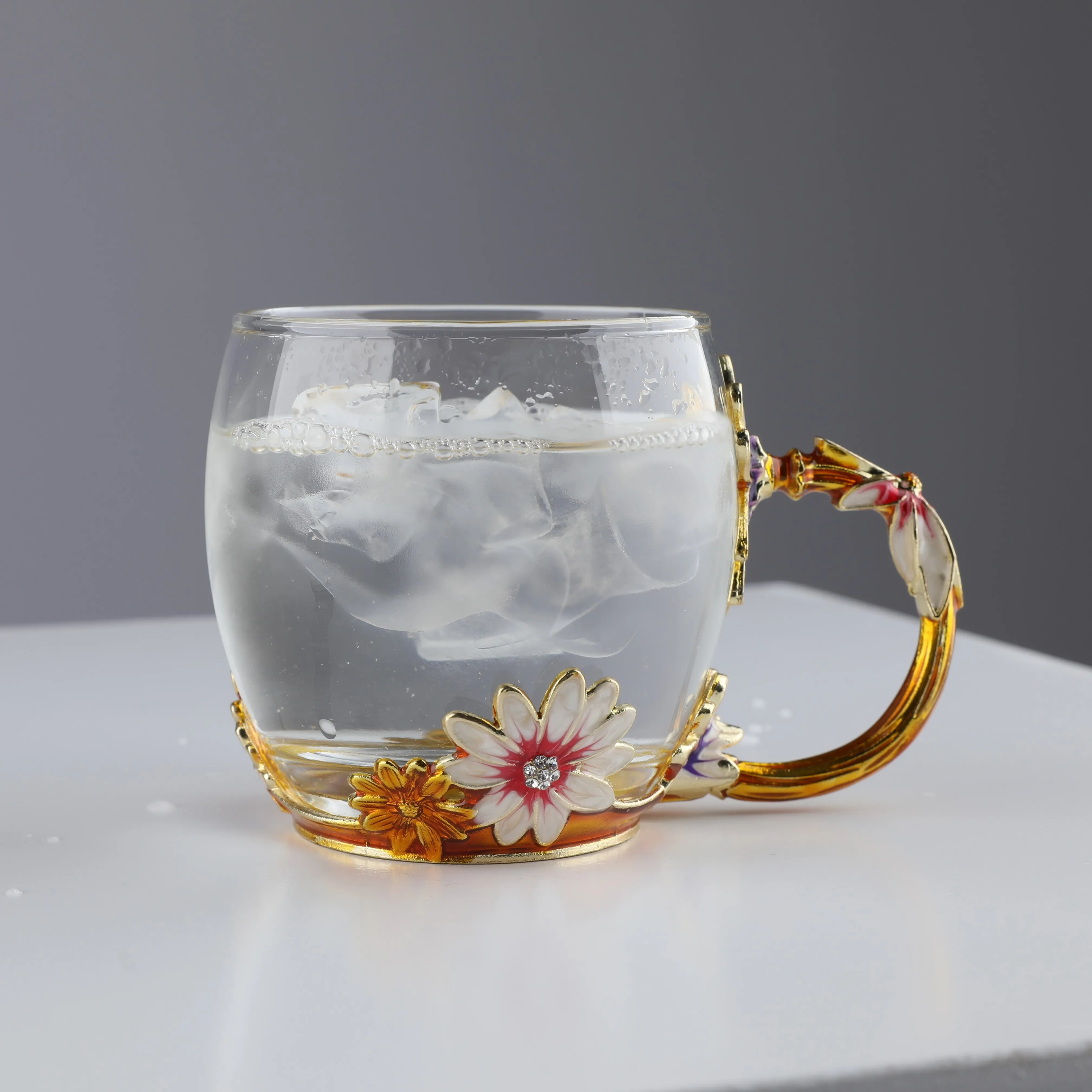 Креативная эмалированная чашка в стиле ретро для чая свадебная свадебный