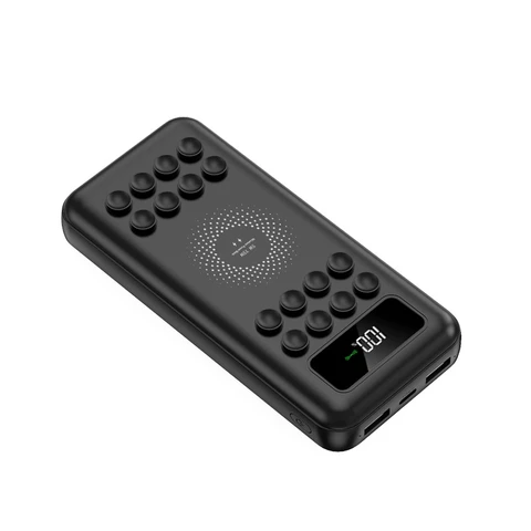 Универсальное магнитное Беспроводное зарядное устройство Qi Power Bank 20000 мАч Быстрая зарядка с кабелем 10000 мАч Powerbank для iPhone 15 Samsung S20