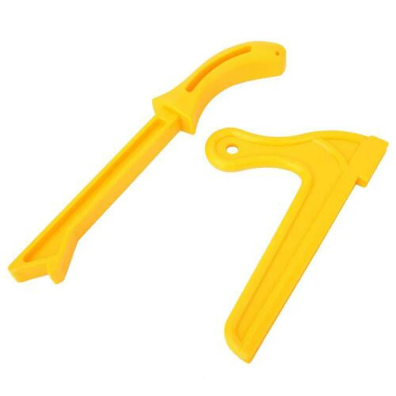 

2x Hand Protection Sawdust Wood Saw Push Stick Set For Carpentry Woodworking