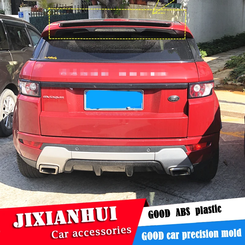 

Спойлер для Land Rover Evoque 2012-2014 из АБС-пластика, заднее крыло автомобиля, задний спойлер для нового спойлера Evoque