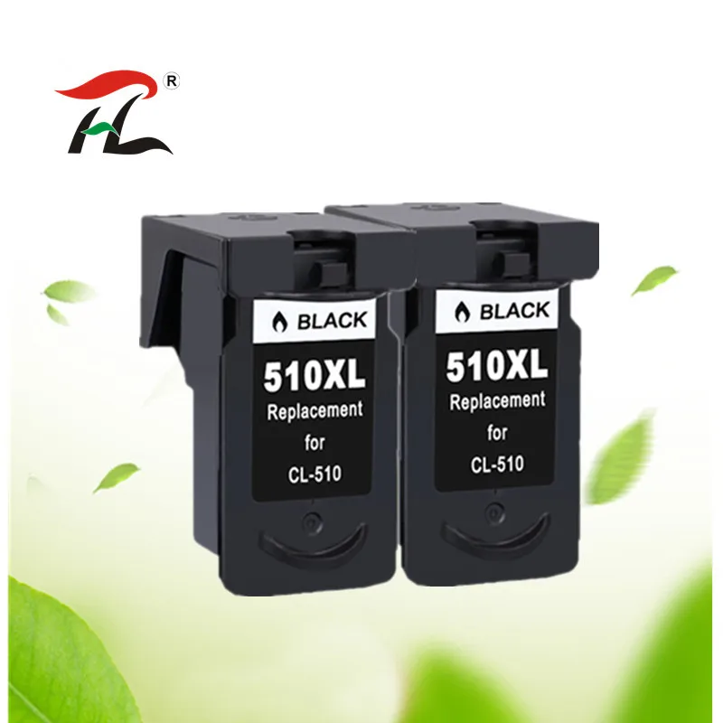 Совместимость PG510 PG-510 CL511 чернильный картридж для Canon PG 510 510XL для MP280 MP480 MP490 MP240 MP250 MP260 MP270 IP2700 - Цвет: 2Black