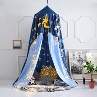 domed crib curtain shading windbreak curtain childrens bedside decorative mosquito net installation mosquito net bed