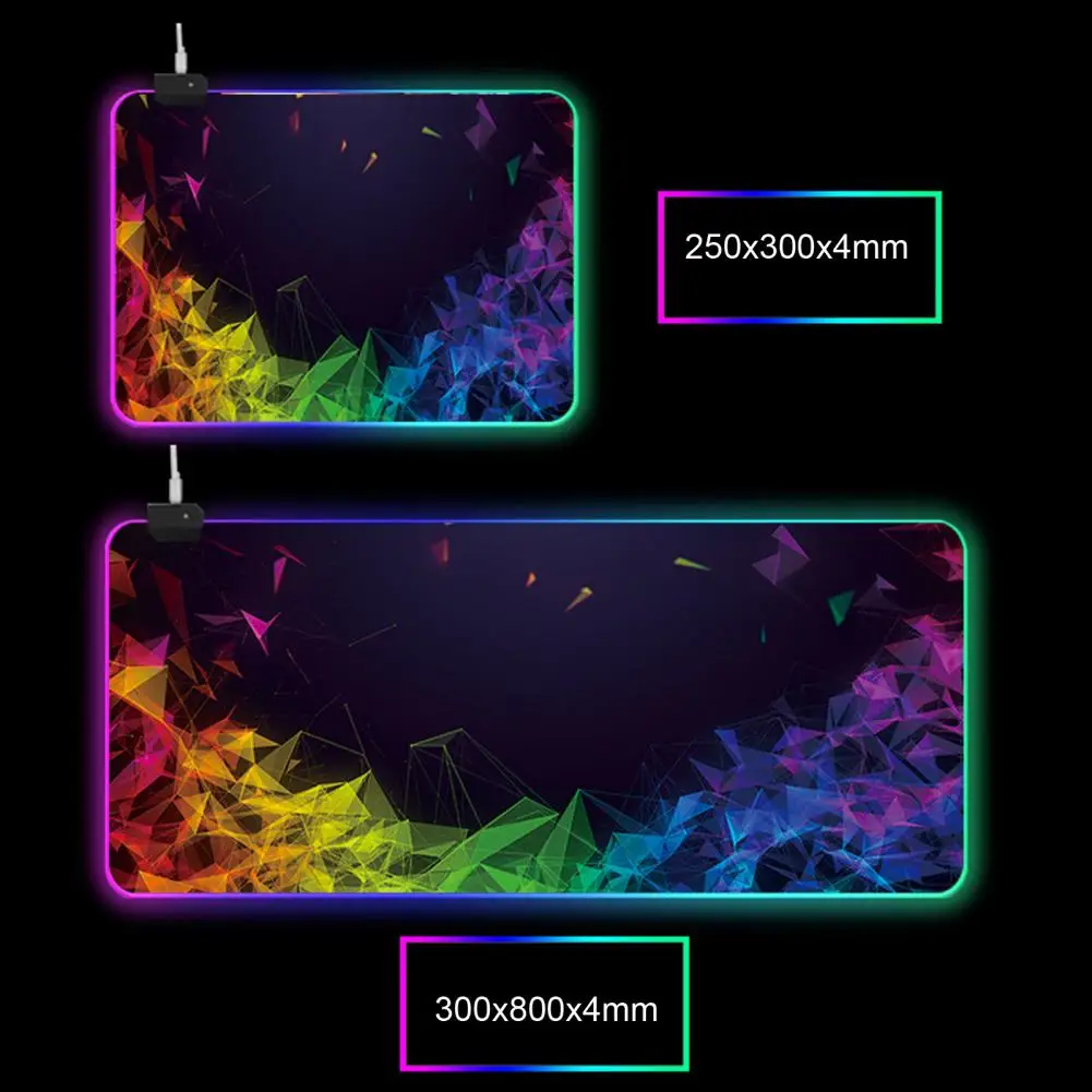 Резиновый коврик для мыши с противоскользясветодиодный покрытием 25*30/30*80 см |