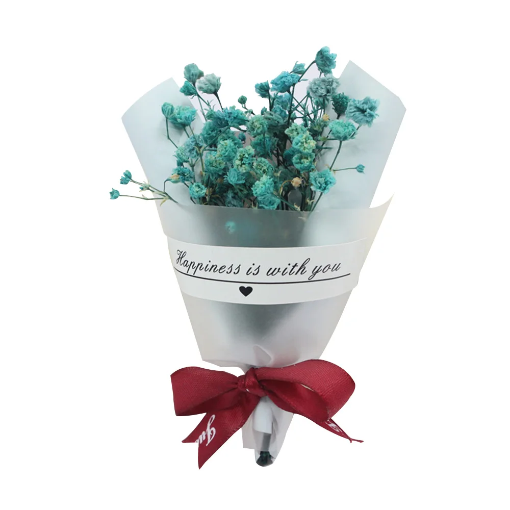 Букет из мини Гипсофилы сушеные цветы Свадебные украшения для дома подарочная