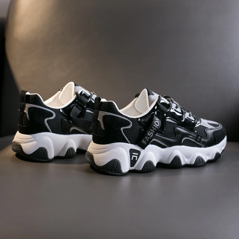 Женские кроссовки на массивной платформе Begocool Модные Дизайнерские толстой