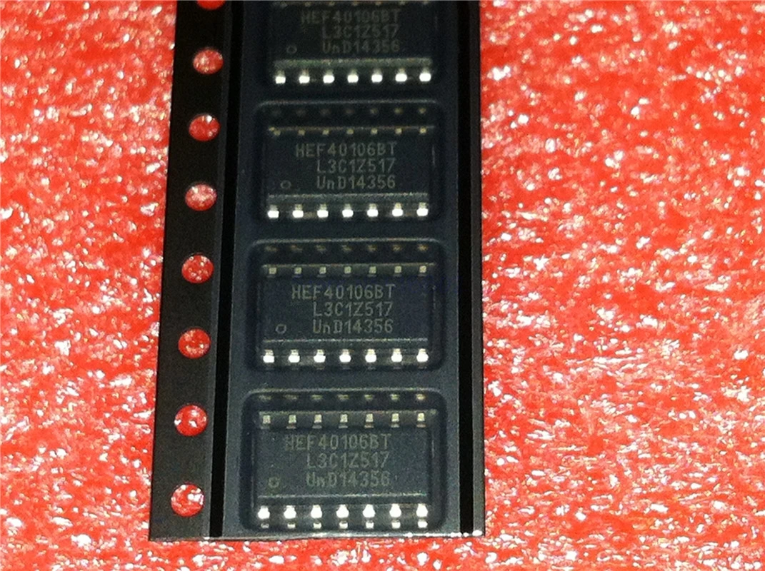10 шт./лот HEF40106BT HEF40106 лапками углублением SOP 14|Интегральные схемы| |