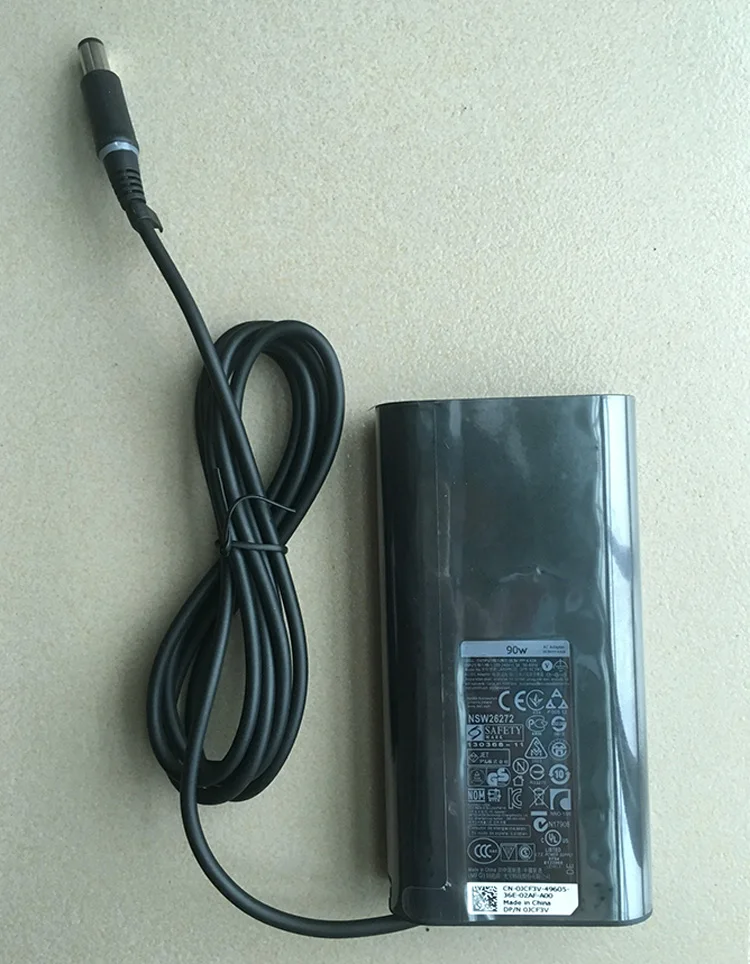 Оригинальное зарядное устройство переменного тока 19 5 в 8500 А 90 Вт для Dell Inspiron 14 15 17