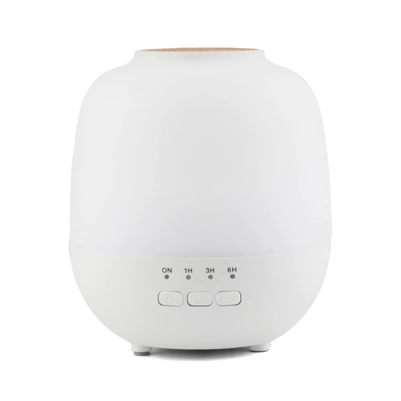 

AT69 -Electric Aromatherapy Diffuser Essential Oil Mini Air Humidifier for Home Office Wood Grain USB Humidifier