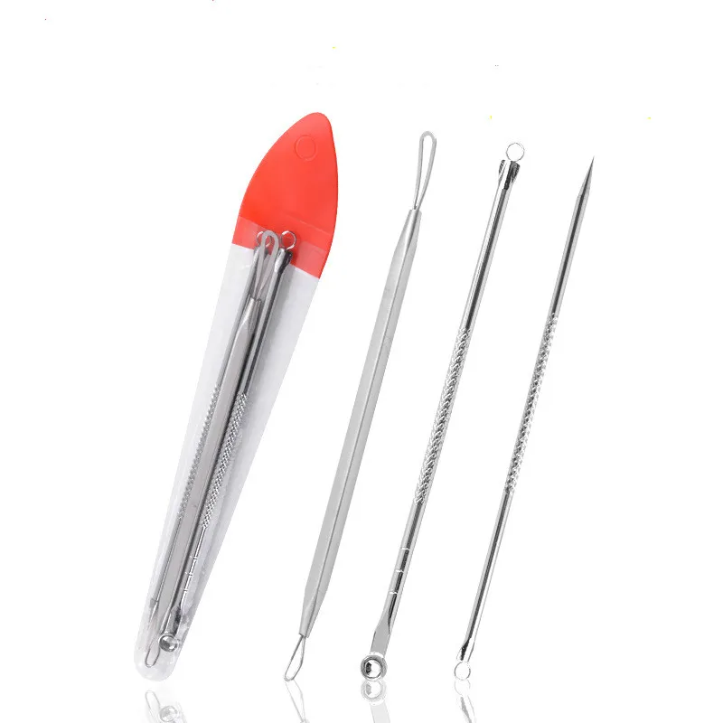 Комплект из 3 предметов для удаления черных точек прыщей Угорь инструмент ложка