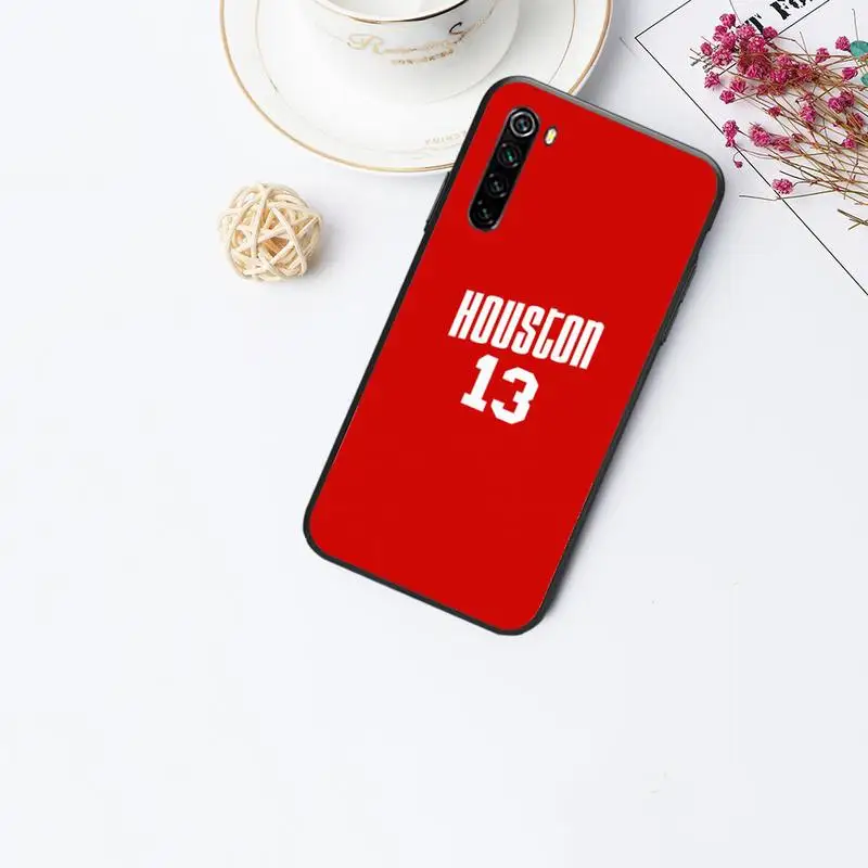 

Houston Basketball TeamCase Coque Fundas Etui for Xiaomi Redmi Note 9 8 9s Pro 8t 7 9se Mi 9t 9se Note 10 Pro Lite Cover