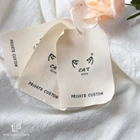 Бирка с логотипом на заказ, бирка для мужской и женской одежды, этикетка на заказ высокого качества, бесплатный дизайн