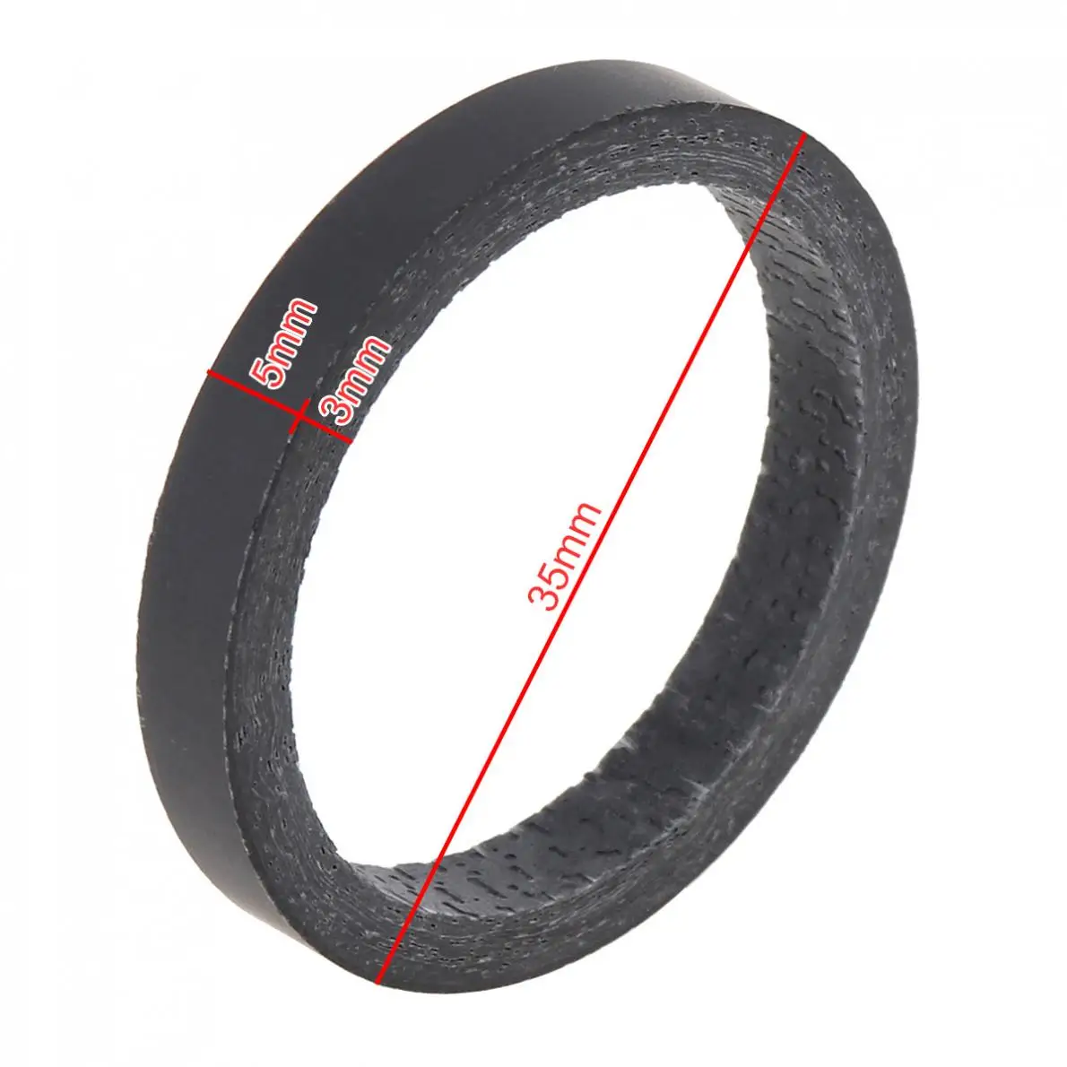 5 мм высокопрочная Велосипедная вилка из углеродного волокна распорка для