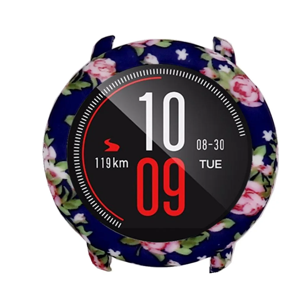 Мягкий чехол из ТПУ с полным покрытием защитный для Huami Amazfit-Pace ремешок часов