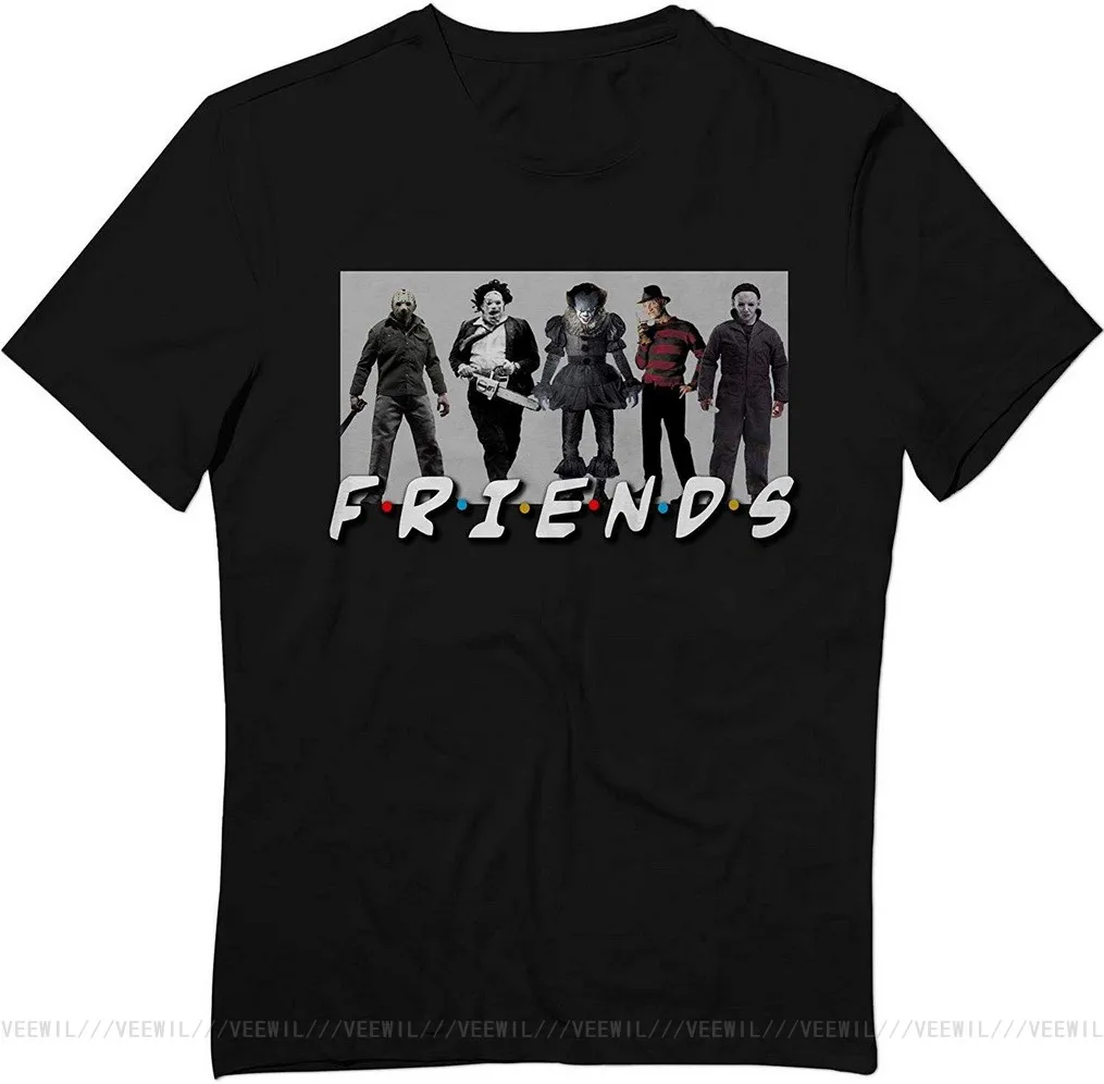 

Футболка с изображением отряда Хэллоуина для мужчин и женщин