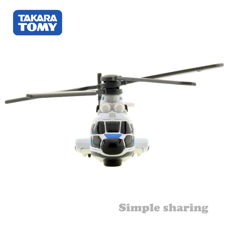 Takara Tomy Tomica #137 береговой охраны супер Пума H225 весы 1/124 автомобиля популярные