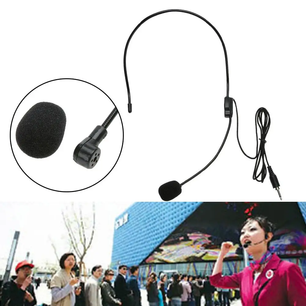 Mini Portable Audio Microphone Lightweight Headset 3.5mm Jack Plug Mic Thread Condenser PC Auto Car DVD Radio | Электроника