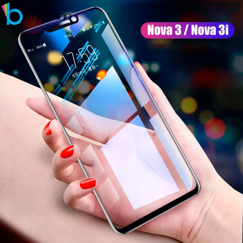 Закаленное стекло для Huawei Nova 3i защита экрана Nova3i 3 I INE LX2 LX9 P Smart Plus защитная