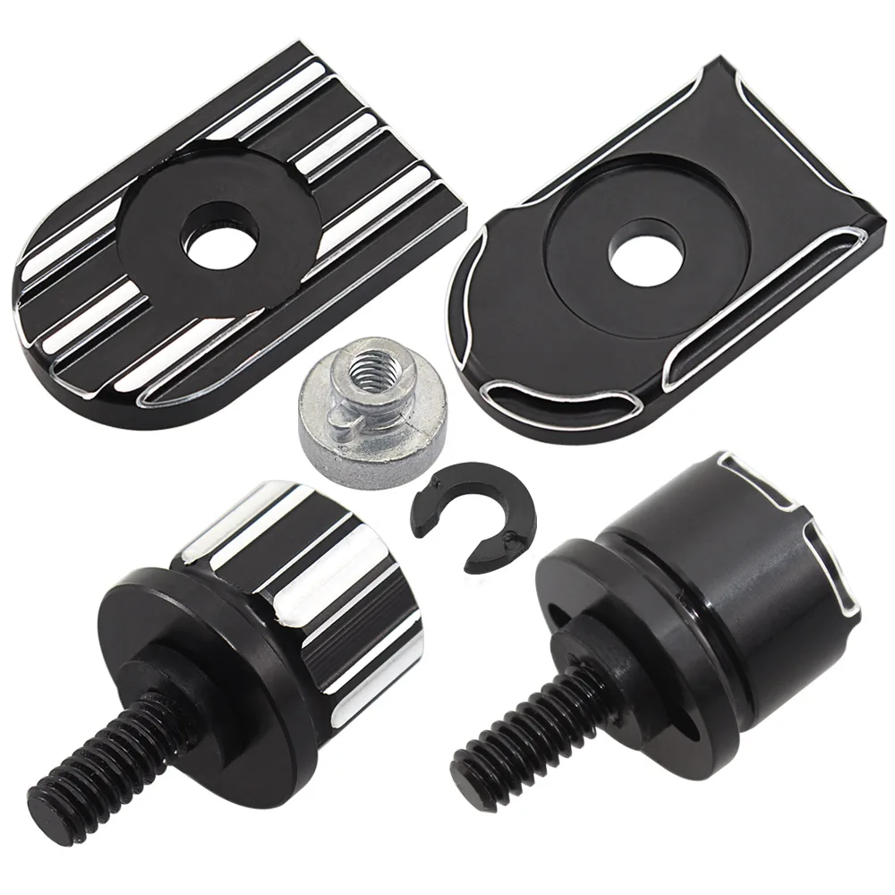 Мотоциклетные запчасти задние сиденье крыле болт язычок винт гайка ручка Крышка