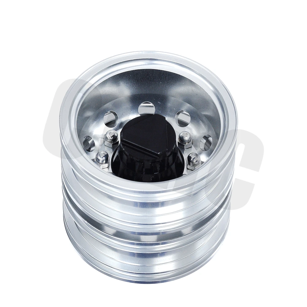 2 шт. высокое качество CNC металлический сплав передний задний обод ступицы колеса