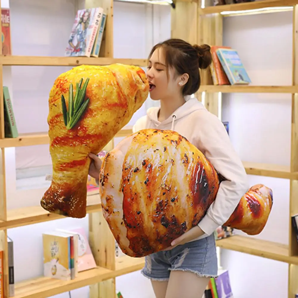 Симпатичная 3D подушка в виде Барабанной палочки для постельного белья имитация