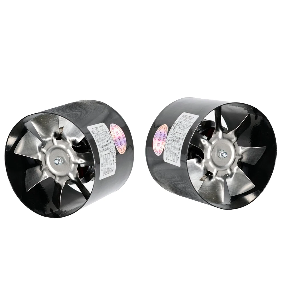 2 шт. 4 &quotвытяжной Впускной встроенный воздуховод воздуходувка бустер вентилятор