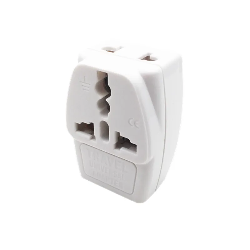 Дорожная вилка европейского стандарта 2 в 1 шт. штырька США ЕС Великобритании