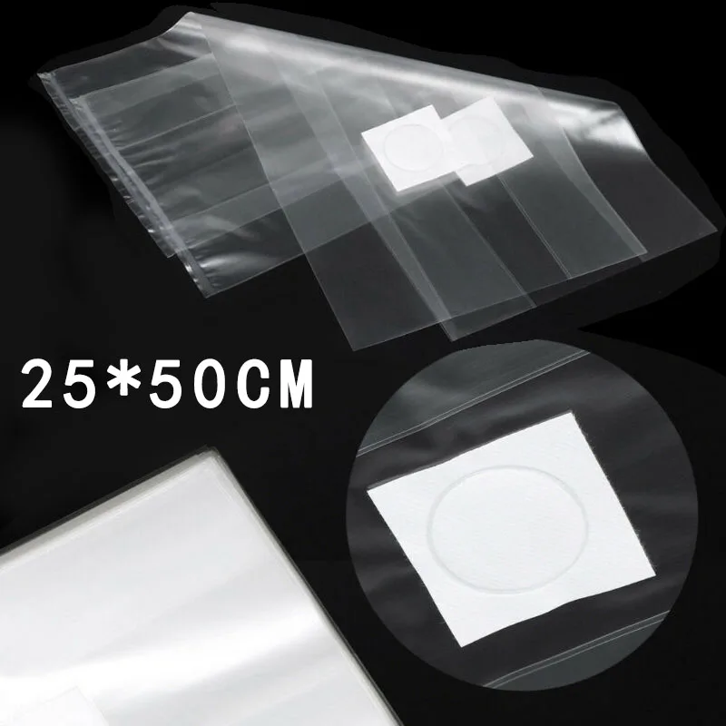 

High Temp Mushroom Grow Bag Polypropylene Gardening Cereals Transparent