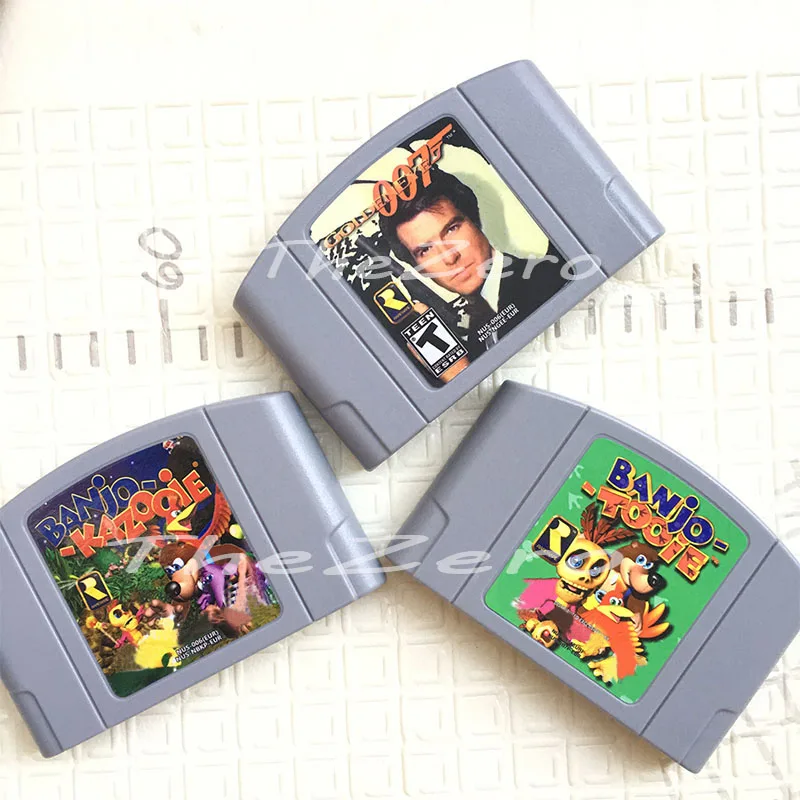 Игровая консоль GoldenEye 007 для видеоигр 64 бит eupal