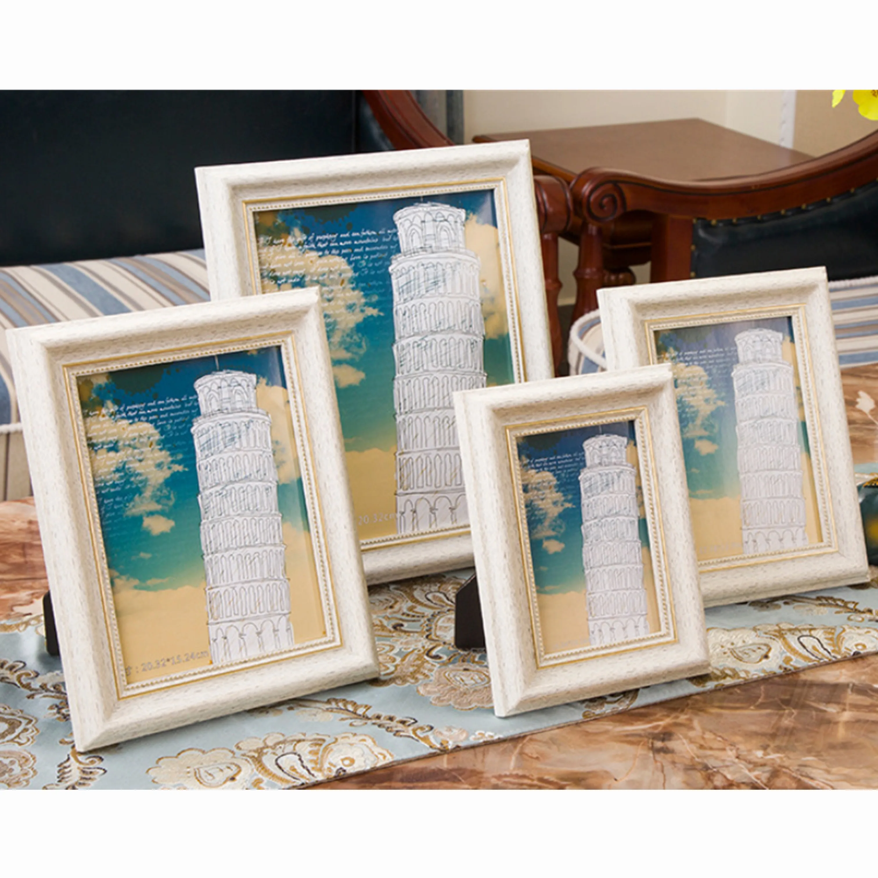 Фоторамка в ретро стиле с птицами креативная винтажная фоторамка изображением