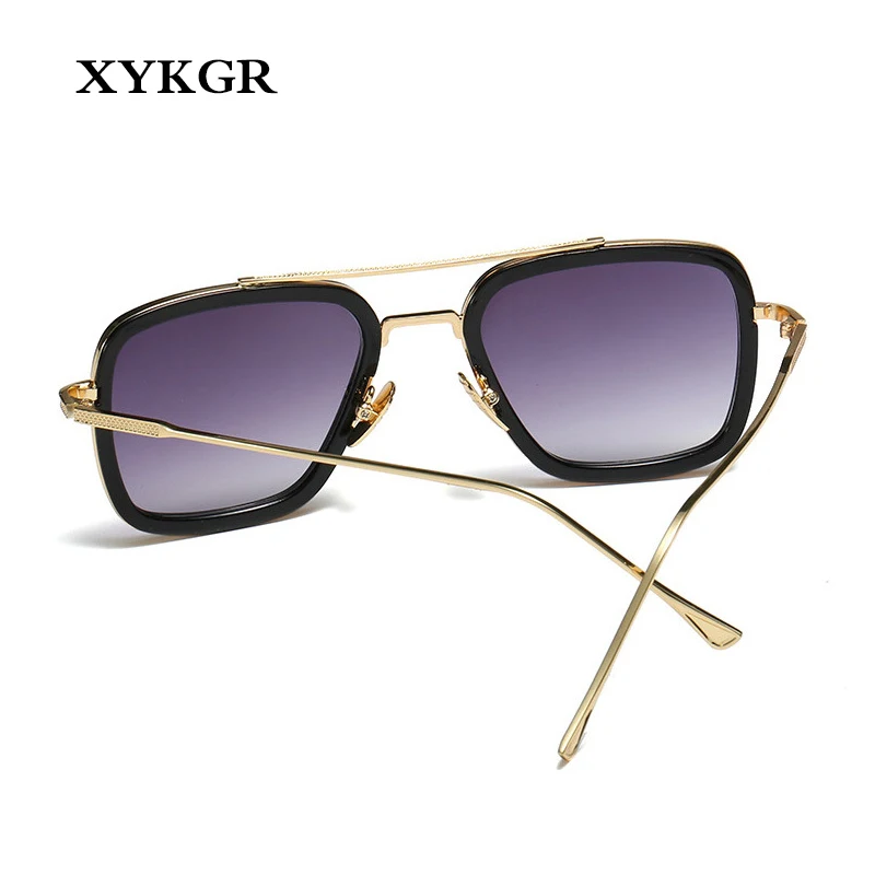 XYKGR2019 модная коробка солнцезащитные очки женские брендовые дизайнерские черные