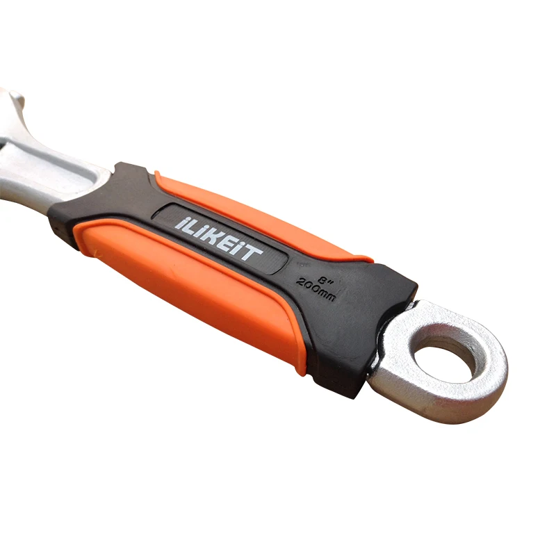 Регулируемый гаечный ключ 8 дюймов 10 для ремонта труб большого размера домашнего