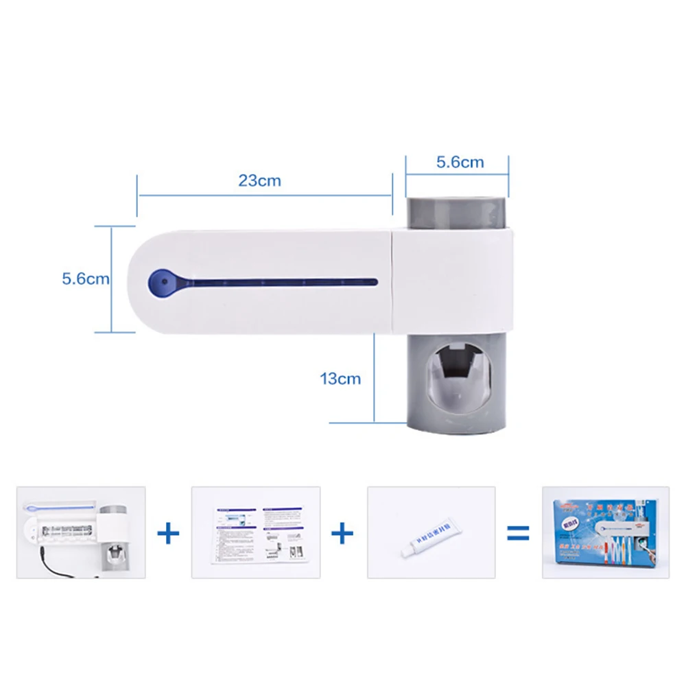 UV светильник ультрафиолетового Зубная щётка стерилизатор многофункциональная