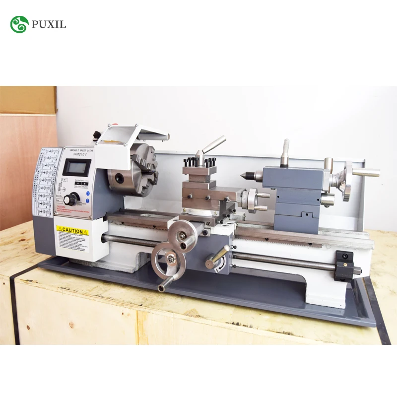 WM210V Small Metal Lathe / 750W Brushless Motor Steel Gear 210V lengthened 400mm | Инструменты
