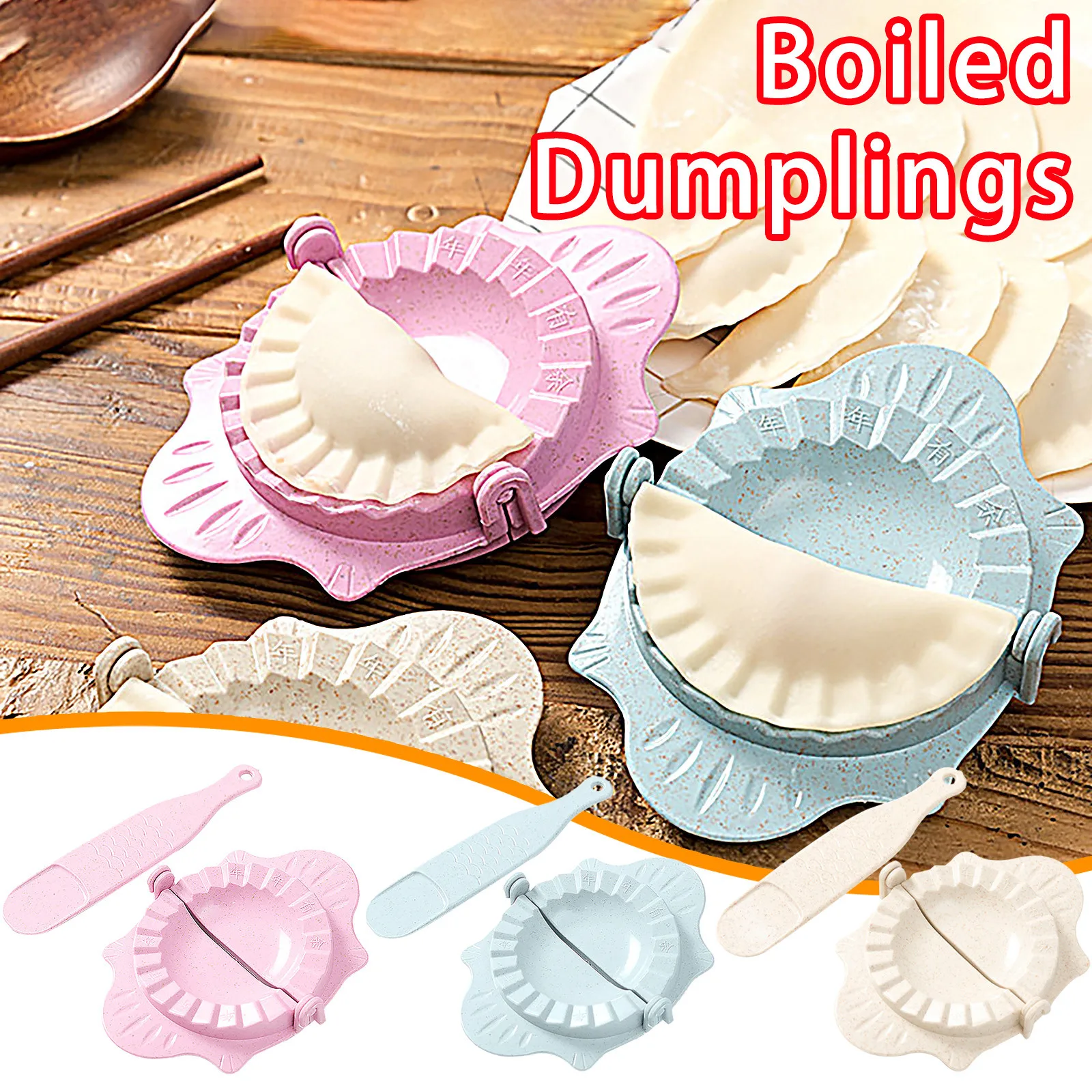 

1Pc DIY Dumplings Maker Tool Dumpling Machine Equipment Hand Mould Making Dumplings Oysters Fruit Pies Mould Kitchen Accessories