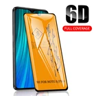 6D полное клеевое Покрытие Закаленное стекло для XiaoMi Mi 9 9T pro Poco Pocophone F1 Redmi K30 Note 8 8T 7 6 5 K20 pro защита экрана