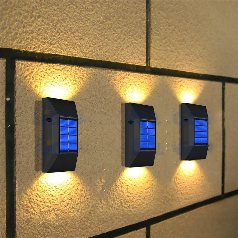 

Настенная лампа на солнечной батарее, уличный декоративный светильник, водонепроницаемая лампа для сада, дорожек, коридора, прихожей, крыль...