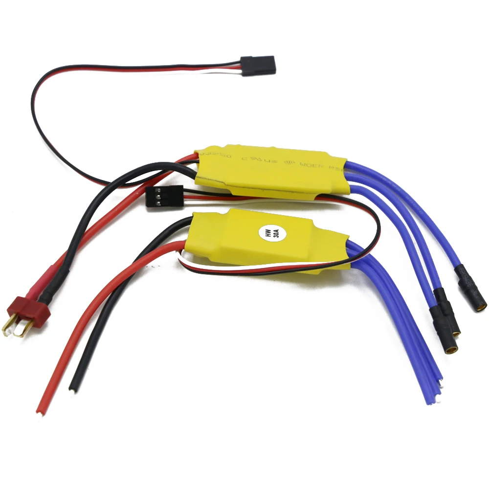 1 шт. XXD 10A 30A бесщеточный ESC Скорость контроллер с BEC для QAV210/QAV250/ZRM250/F450 самолет