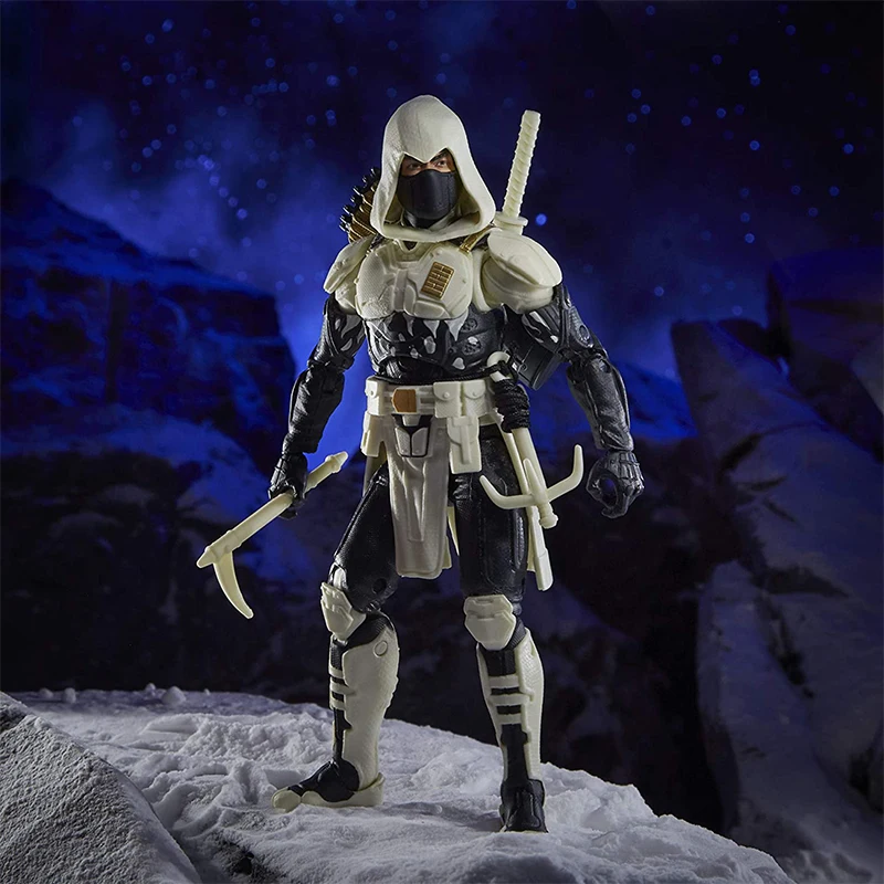 

Original Hasbro G.I. Joe Classified Series Arctic Mission Storm Shadow Action Figure PVC Model Doll Decoration Toy Birthday Gift