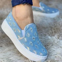 sneakers women flats slip on casual shoes outdoor walking non slip plus size ladies round toe fashion footwear chaussure femme