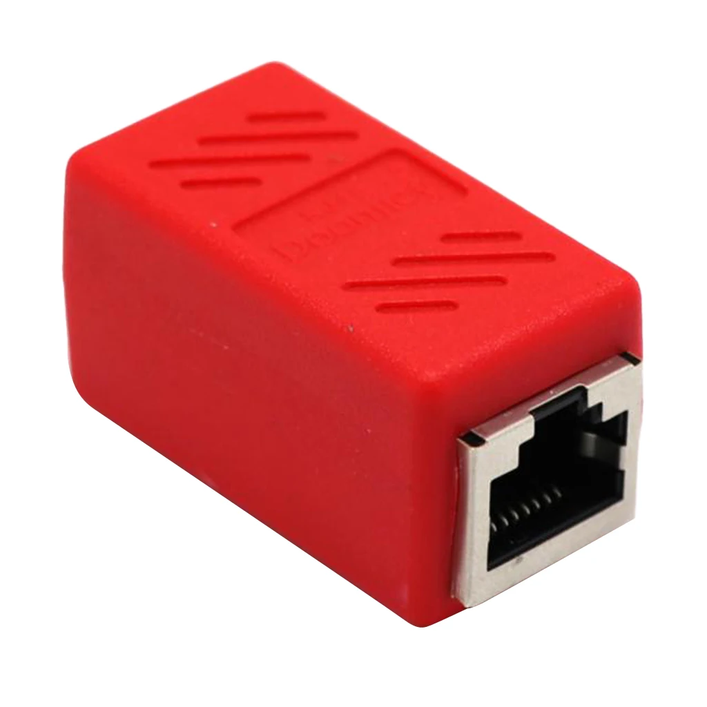 RJ45 встроенный соединитель Cat7 Cat6 Cat5e локальной сети Женский к женскому