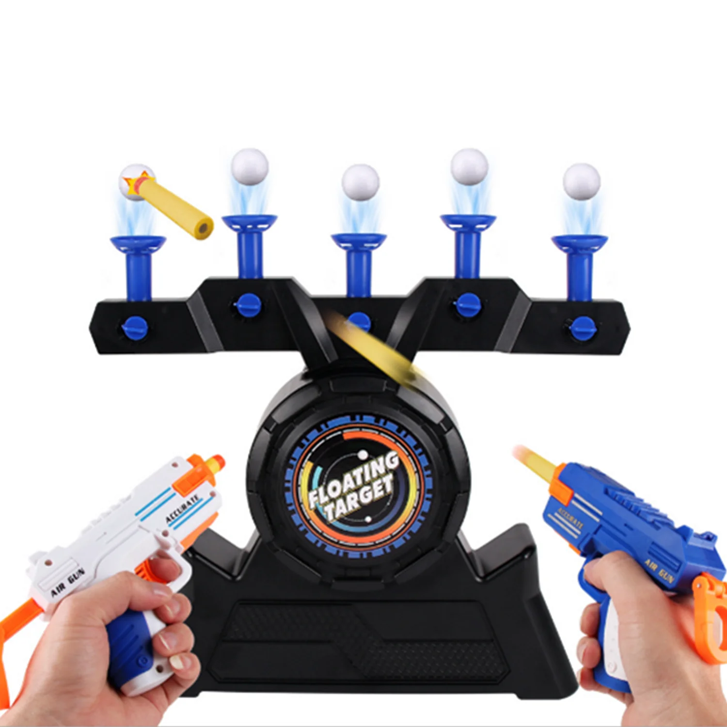 Новинка 2020 Электрический плавающий зависающий шар с игрушечным пистолетом игры
