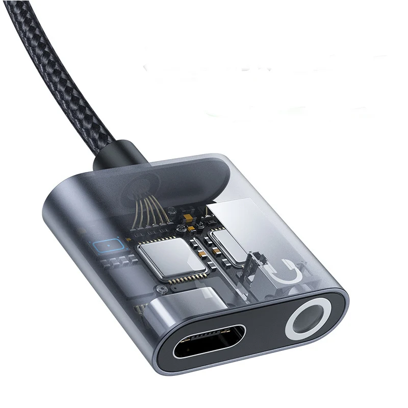Новый Usb-адаптер 2 в 1 с портом Type-C на аудиоразъем 3 5 мм зарядное устройство адаптер